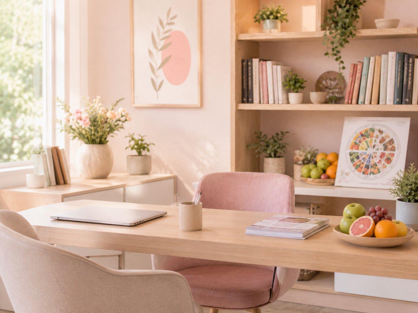 Placeholder studio nutrizionale luminoso e accogliente